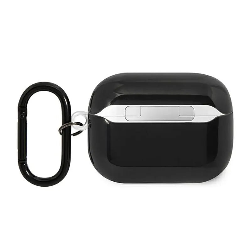 BMW trispalvių juostelių dėklas AirPods Pro 2 (juodas)