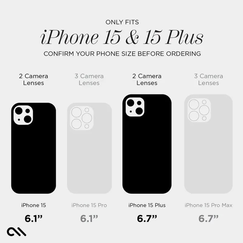 Case-Mate Sparkle lęšių apsauga – apsauginis stiklas iPhone 15 / iPhone 15 Plus kamerai (Twinkle)
