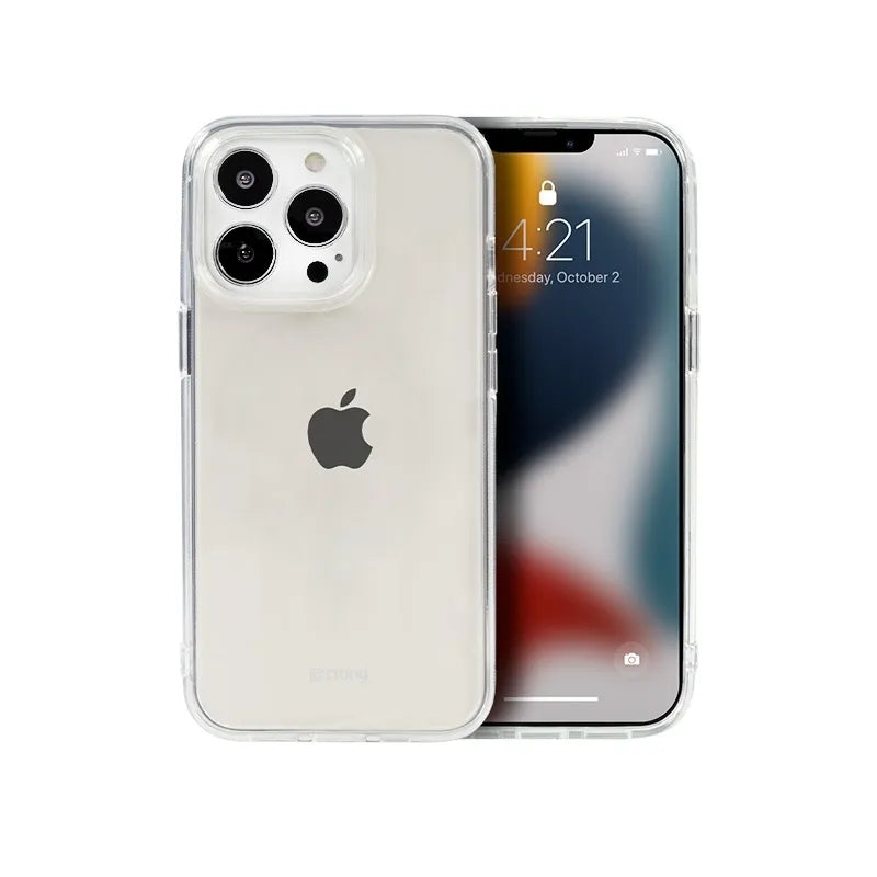 Crong Crystal Slim dėklas - iPhone 13 Pro dėklas (Skaidrus)