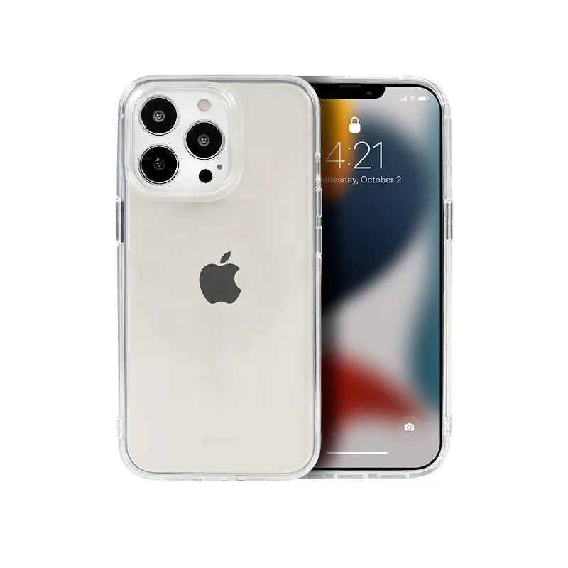 Crong Crystal Slim dėklas - iPhone 13 Pro Max dėklas (Skaidrus)