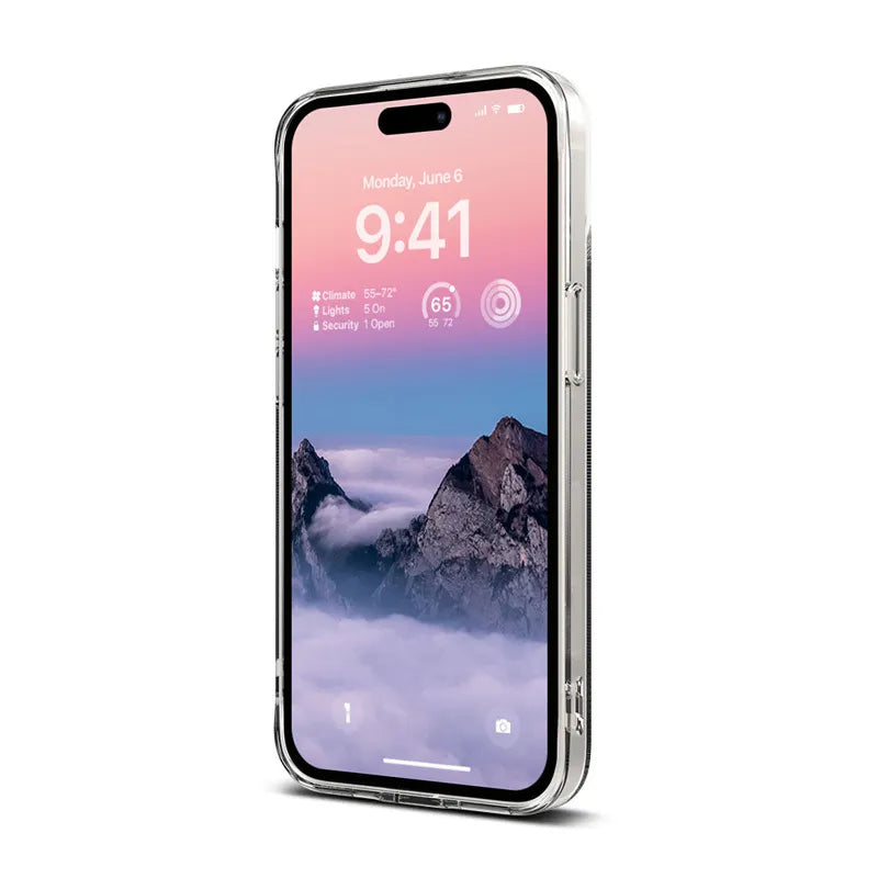 Crong Crystal Slim dėklas - iPhone 14 Plus dėklas (Skaidrus)
