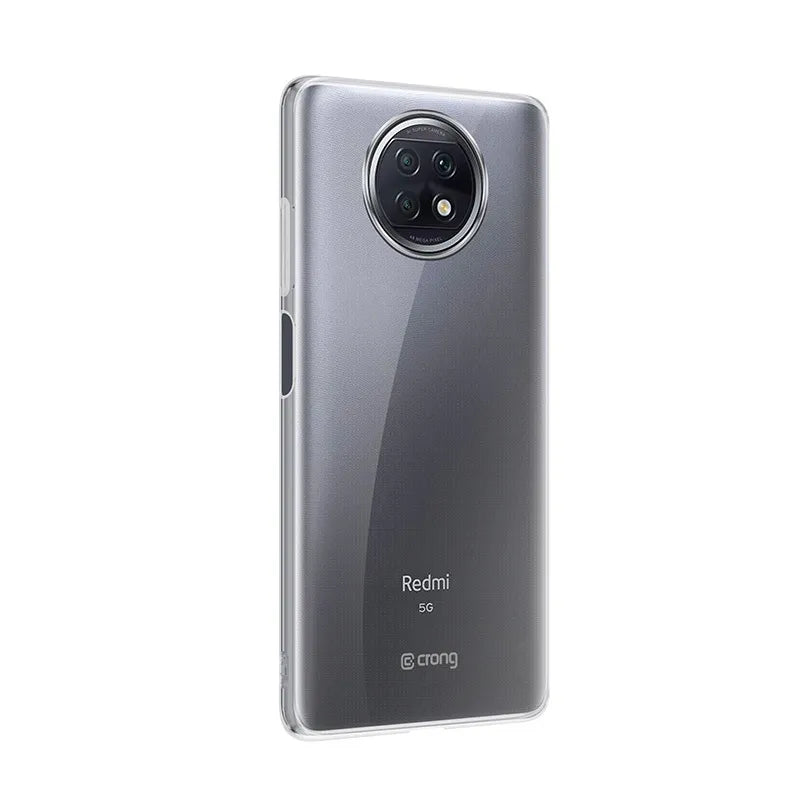 Crong Crystal Slim dėklas – Xiaomi Redmi Note 9T dėklas (Skaidrus)