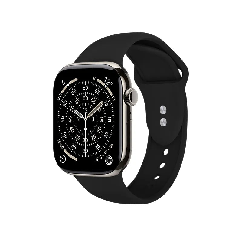 Crong Liquid - Apple Watch apyrankė 38/40/41/42 mm (juoda)