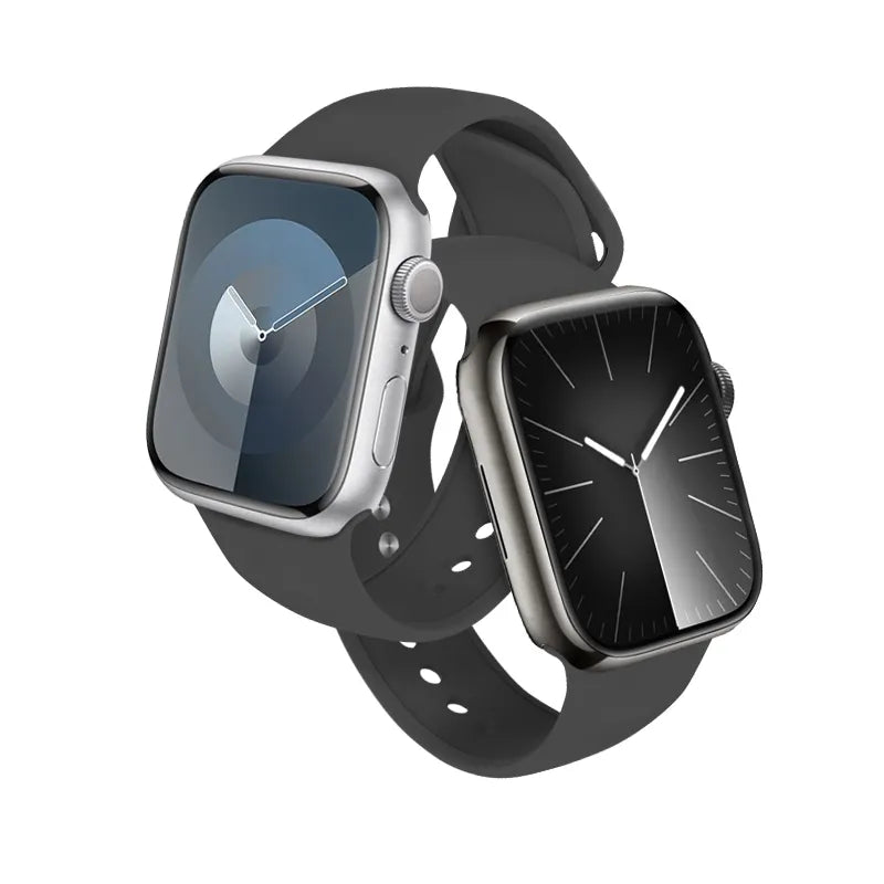 Crong „Liquid“ apyrankė Apple Watch 44/45/46/49 mm (Grafito)