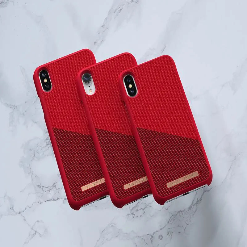 Nordic Elements Saeson Freja – dėklas, skirtas „iPhone Xs Max“ (raudonas)