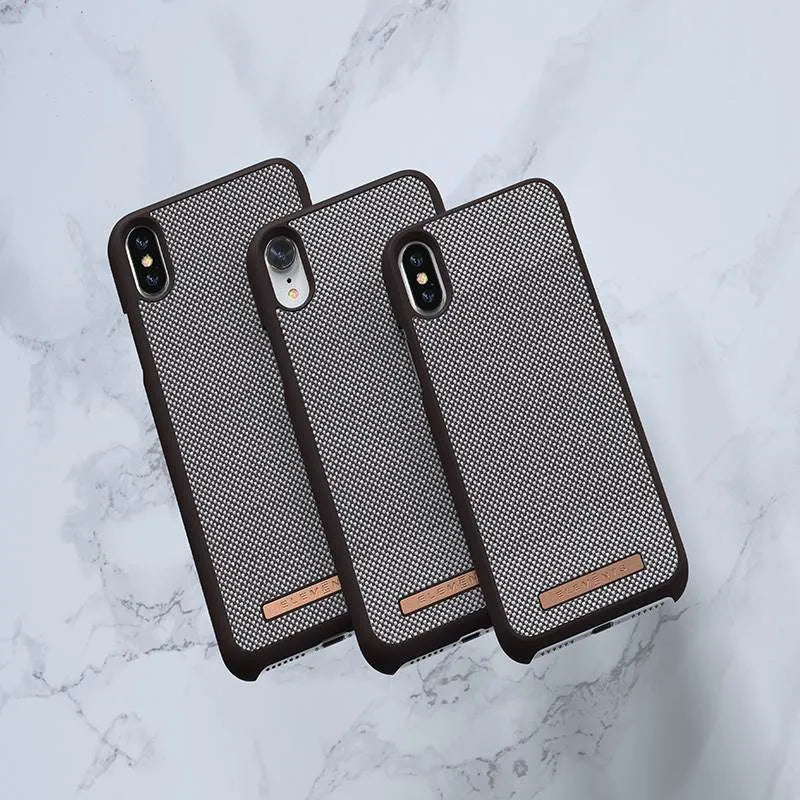 Nordic Elements Saeson Idun – Dėklas skirtas iPhone Xs Max (tamsiai rudas)
