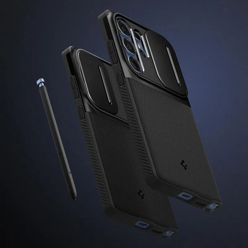 Spigen Optik Armor – dėklas Samsung Galaxy S25 Ultra (juodas)