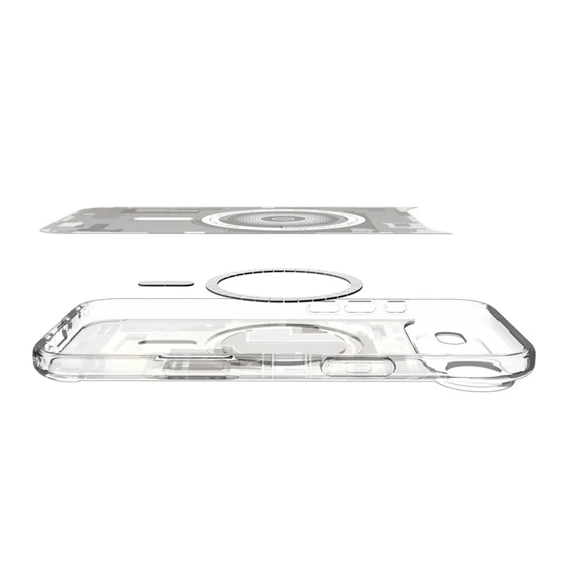Spigen Ultra Hybrid Mag MagSafe - Dėklas iPhone Air (Zero One Natūralaus Titano)