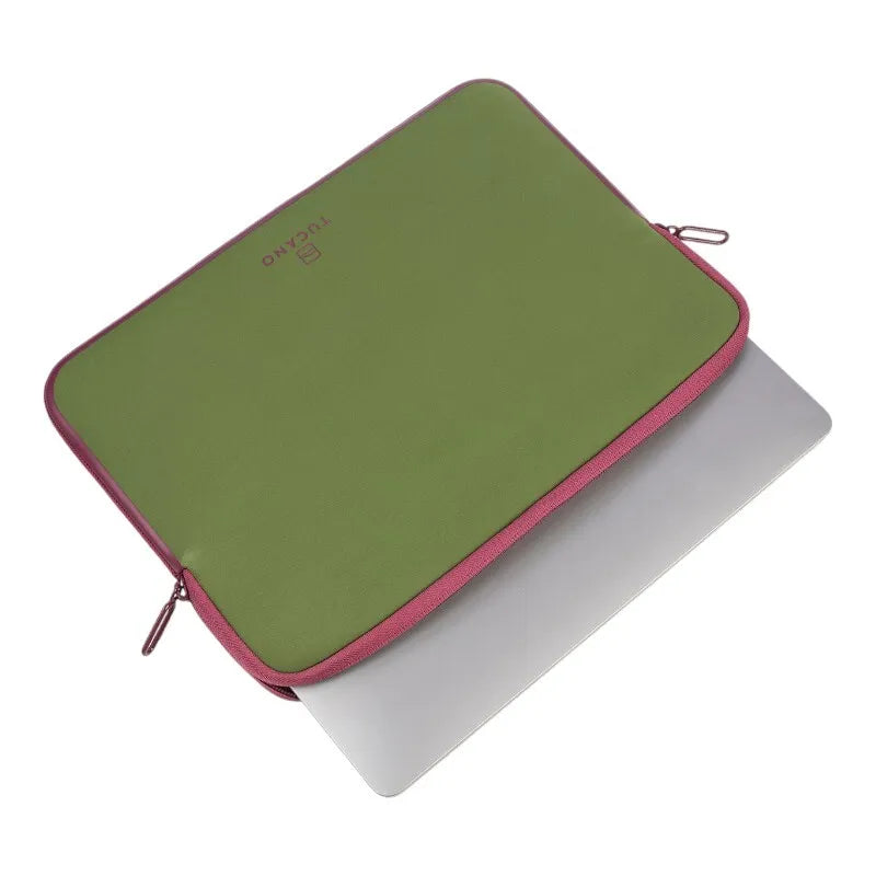 TUCANO Elements 2 - Dėklas MacBook Air 13” (M5/M4/M3/M2/M1/2026-2018) / Pro 13" (žalias)