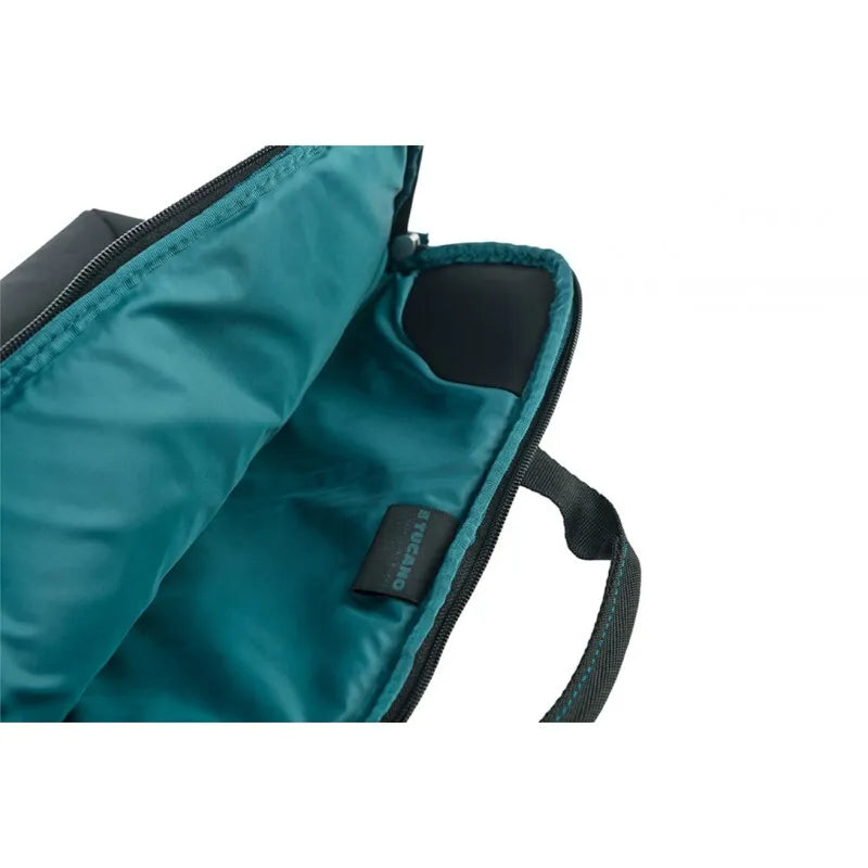 Tucano Smilza itin plona rankinė - rankinė skirta MacBook Pro 14” / Air 15” / Pro 13" /Air / nešiojamam kompiuteriui 14” / 13” (juoda)