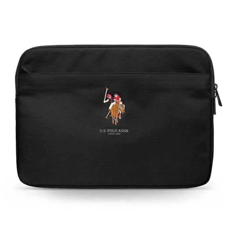 US Polo Assn nešiojamojo kompiuterio dėklas – nešiojamojo kompiuterio dėklas 13 colių (juodas)