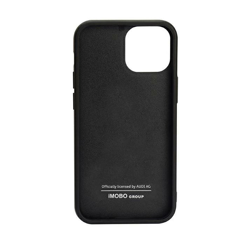 Audi Carbon Fiber – dėklas iPhone 14 Pro Max (juodas)