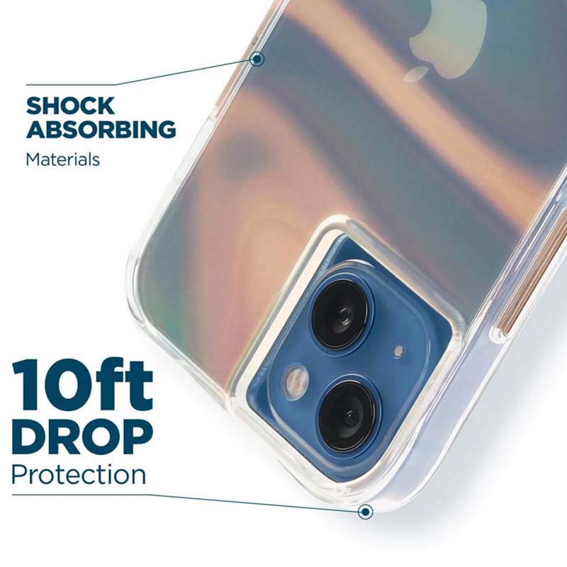 Case-Mate muilo burbulas - dėklas skirtas iPhone 14 Plus (perlamutrinis)