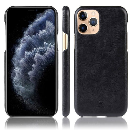 Crong Essential Cover - PU odos dėklas, skirtas iPhone 11 Pro (juodas)
