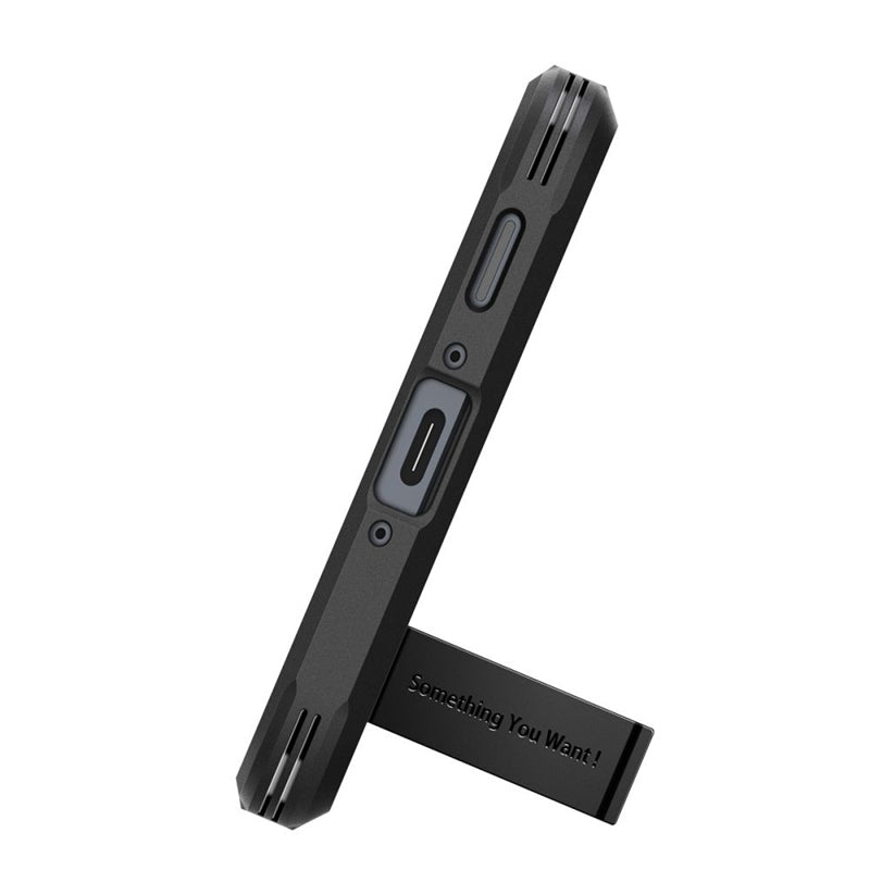 Spigen Tough Armor – dėklas, skirtas „Samsung Galaxy A36 5G“ (juoda)