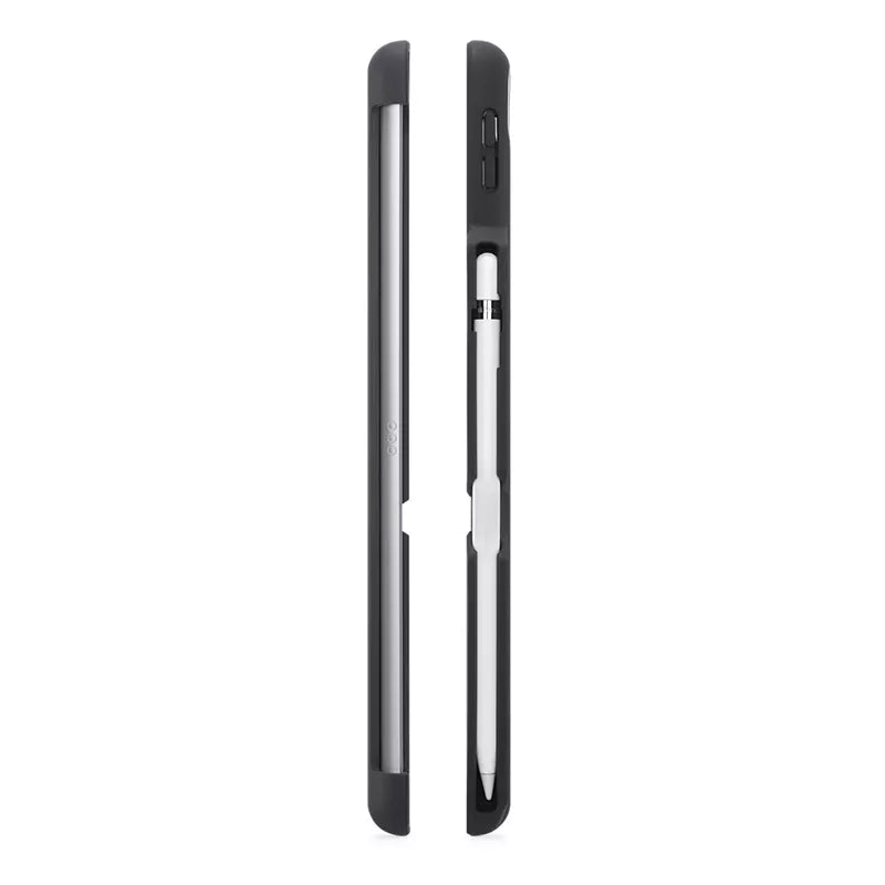 STM Dux Shell Duo - dėklas skirtas iPad 10.2 colio (2021) / 8 (2020) / 7 (2019) (juodas)