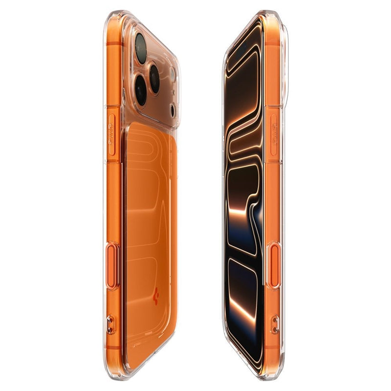 Spigen Ultra Hybrid T Mag MagSafe - Dėklas iPhone 17 Pro (Blizganti Oranžinė)