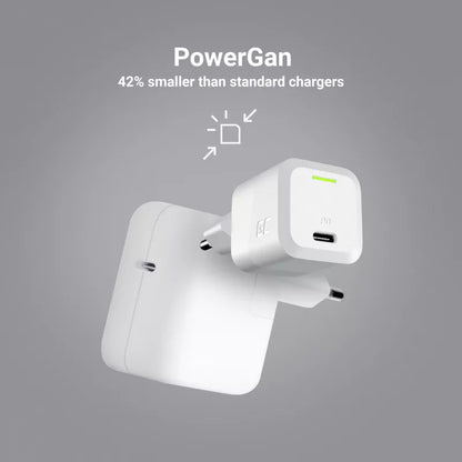 Green Cell - GC PowerGaN 33W USB-C Power Delivery sieninis įkroviklis