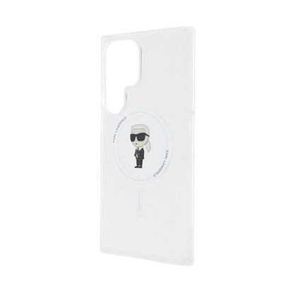 Karl Lagerfeld IML Ikonik MagSafe – dėklas Samsung Galaxy S24 Ultra (skaidrus)