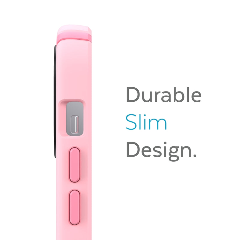 Speck Presidio2 Pro – dėklas iPhone 13 Pro su MICROBAN danga (Rosy Pink/Vintage Rose)