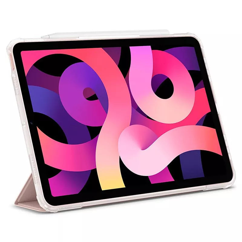 Spigen Ultra Hybrid Pro – dėklas skirtas iPad Air 11" M3 (2025) / M2 (2024) / iPad Air 10.9" (5-osios–4-osios kartos) (2022–2020) (rožinio aukso)