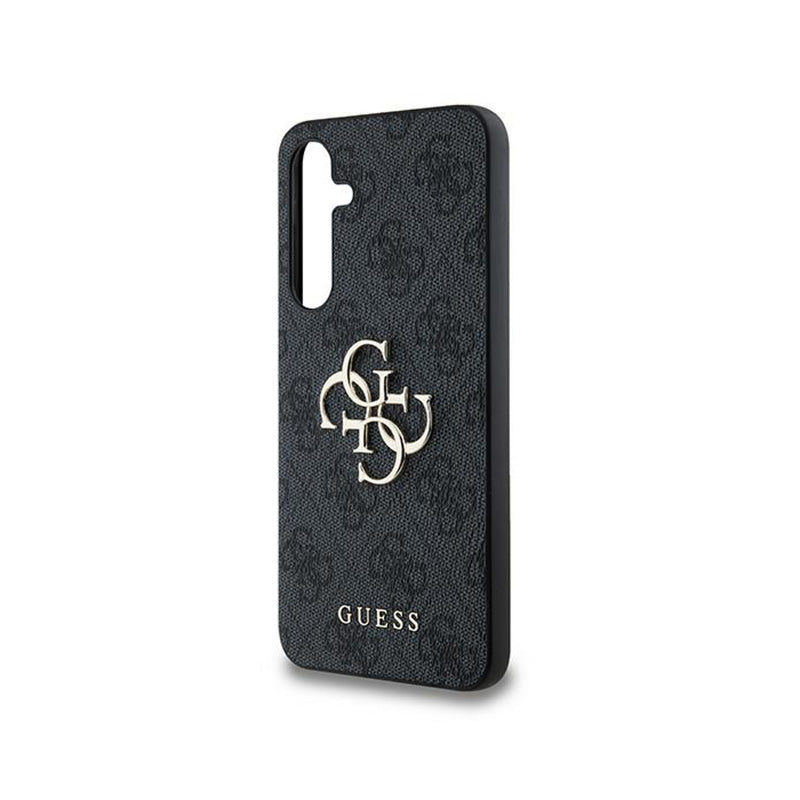 Guess 4G Big Metal Logo - dėklas Samsung Galaxy A35 5G (juodas)