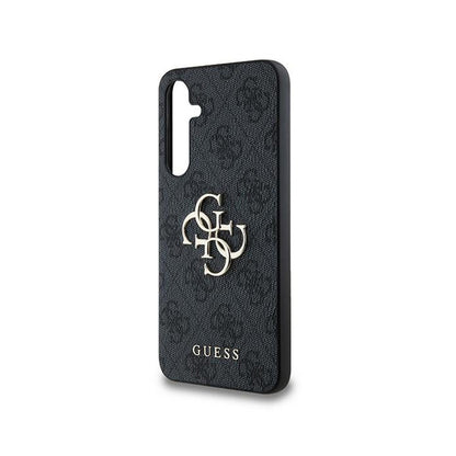 Guess 4G Big Metal Logo - dėklas Samsung Galaxy A35 5G (juodas)