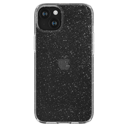 Spigen Liquid Crystal Glitter – dėklas iPhone 15 Plus (skaidrus)