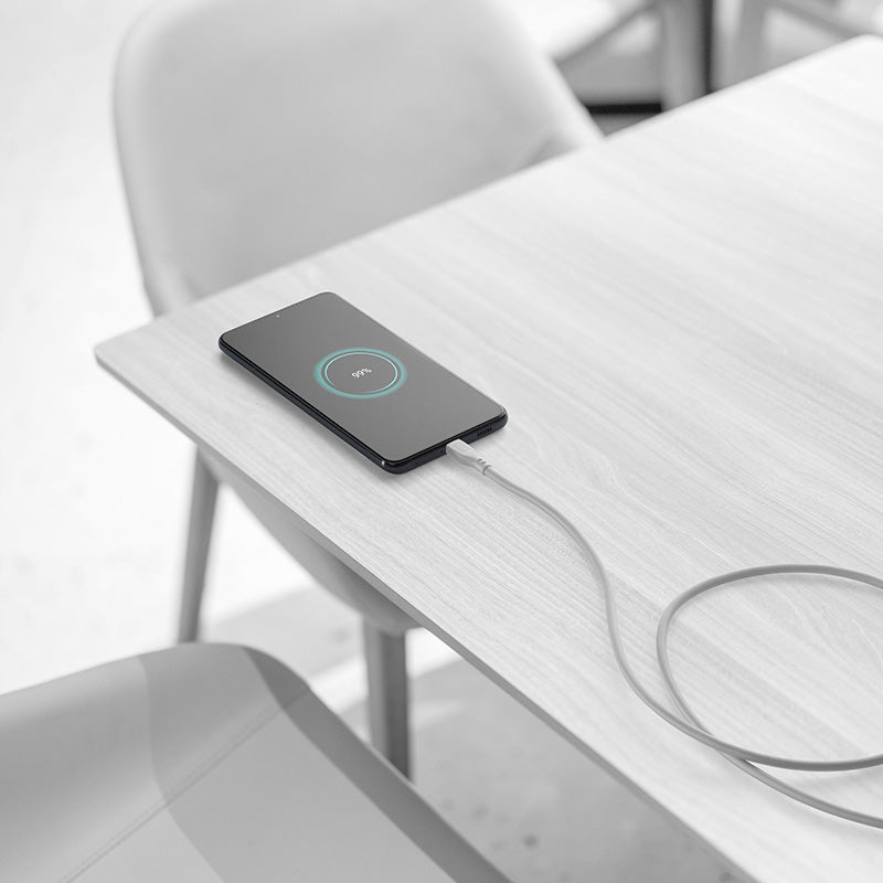 Cellularline Soft Cable – USB-C – USB-C laidas 1,2 m (pilkas)