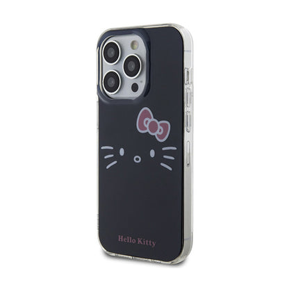 Hello Kitty IML Kitty Face – iPhone 13 Pro dėklas (juodas)