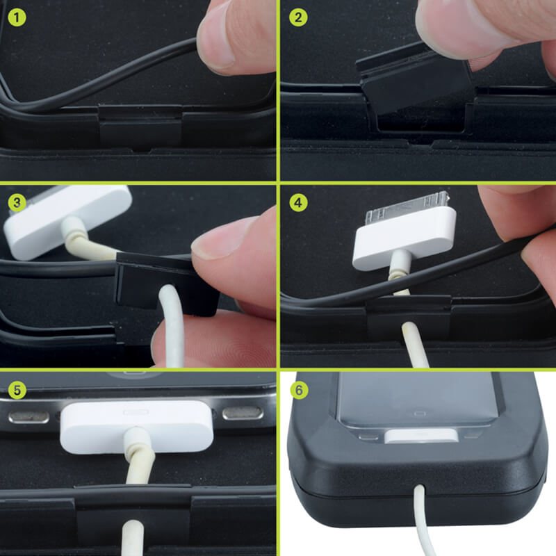 iGrip Universalus dviratininko laikiklis prie vairo „Splashbox“ išmaniems telefonams