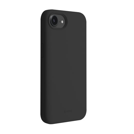 Crong Color Cover Magnetic – dėklas iPhone 16e MagSafe (juodas)