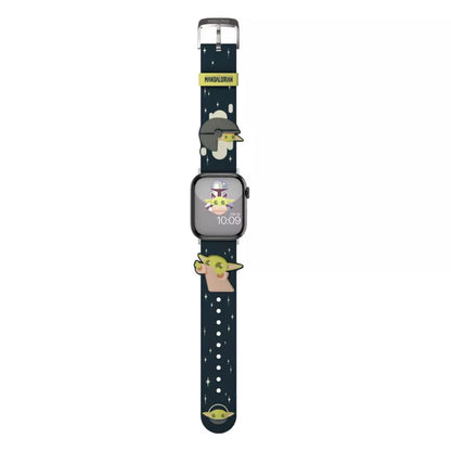 „Žvaigždžių karai“ apyrankė, skirta „Apple Watch“ 38/40/41/42/44/45/49 mm (Mandaloras Grogu naudoja jėgą 3D)