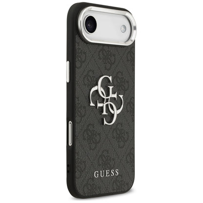 Guess 4G Big 4G Classic Logo dėklas iPhone Air (Juoda / Sidabrinė)