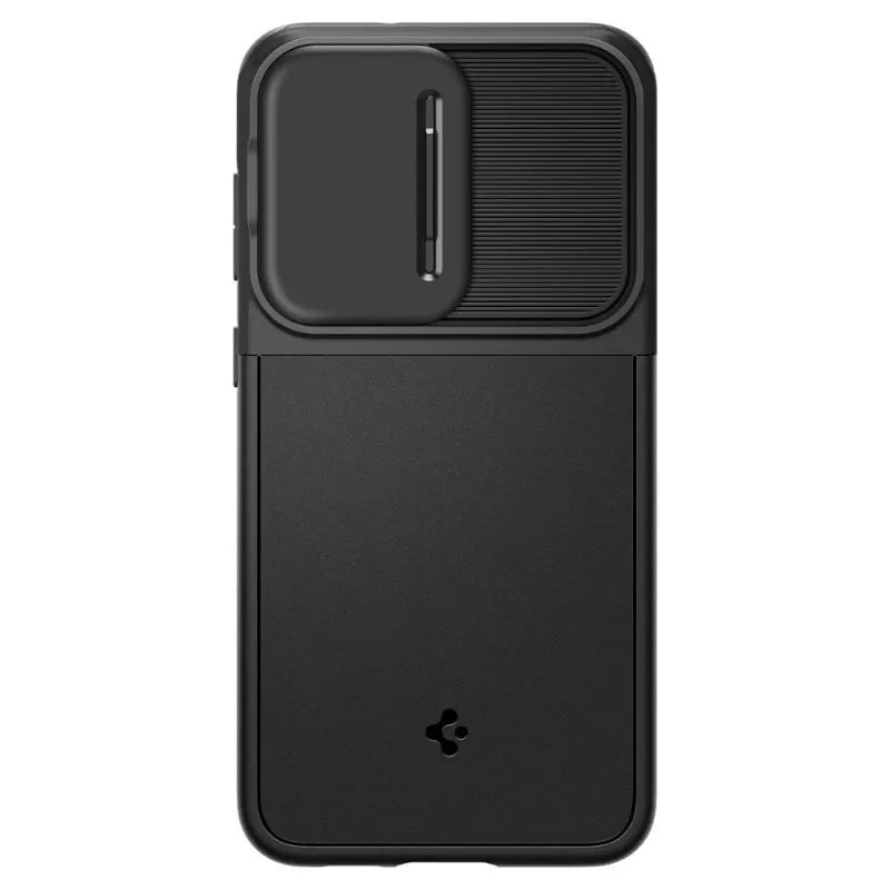 Spigen Optik Armor – dėklas, skirtas Samsung Galaxy S23 (juodas)