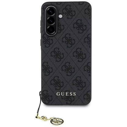 Guess 4G Charms kolekcija – dėklas, skirtas „Samsung Galaxy A56 5G“ (juodas)