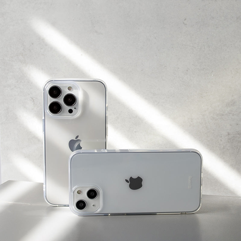 Crong Crystal Slim dėklas - iPhone 13 Pro dėklas (Skaidrus)