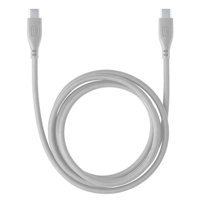 Cellularline Soft Cable – USB-C – USB-C laidas 1,2 m (pilkas)