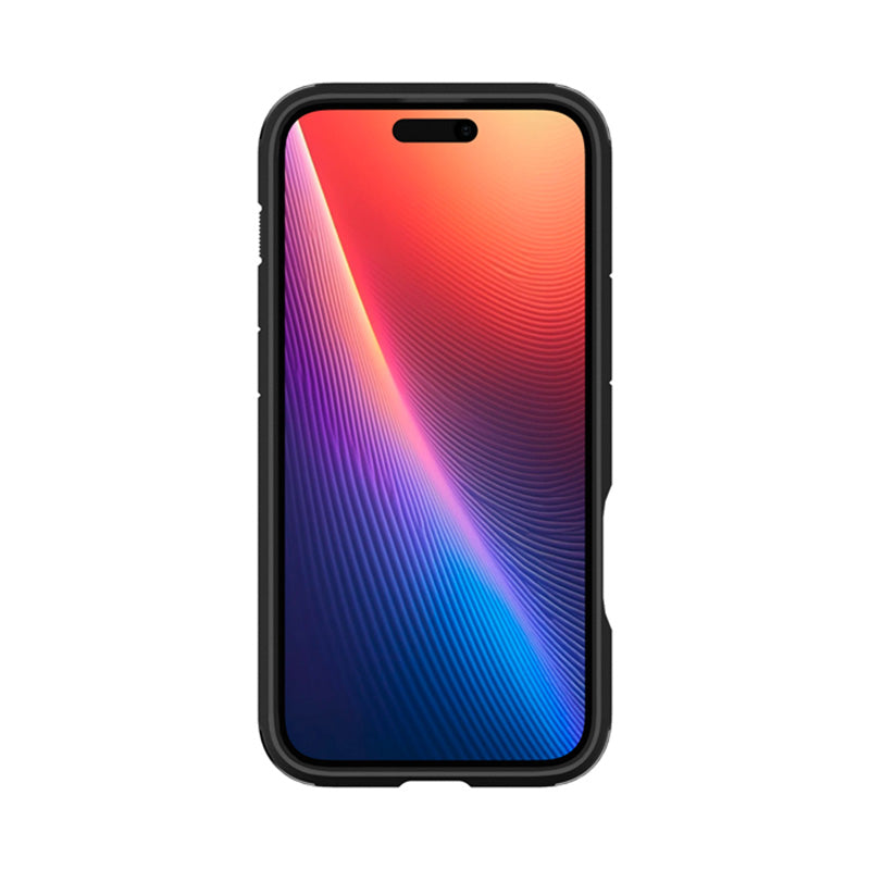 Spigen Tough Armor Mag MagSafe - "iPhone 16" dėklas (juodas)