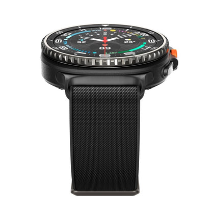 Spigen Fit Lite - Dirželis, skirtas Samsung Galaxy Watch 8 / 8 Classic 40 / 44 / 46 mm (Juodas)