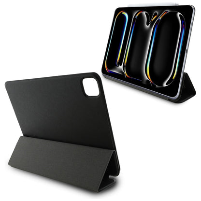 Karl Lagerfeld Book Cover Saffiano Magnetic Karl & Choupette - Dėklas iPad Pro 11" M4 (2024) (juodas)