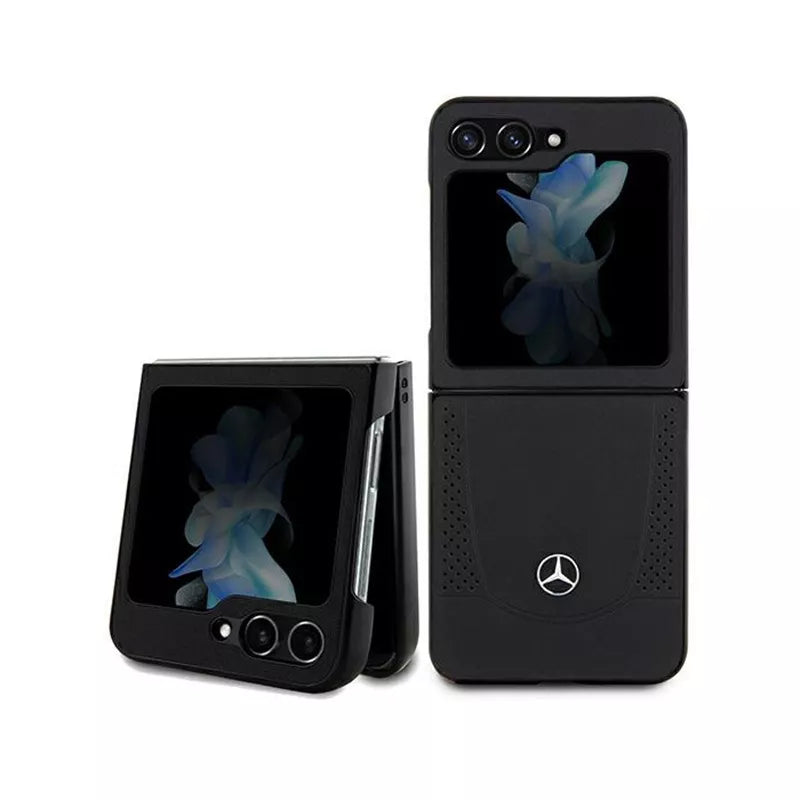 Mercedes Leather Urban Line - Samsung Z Flip 5 dėklas (juodas)