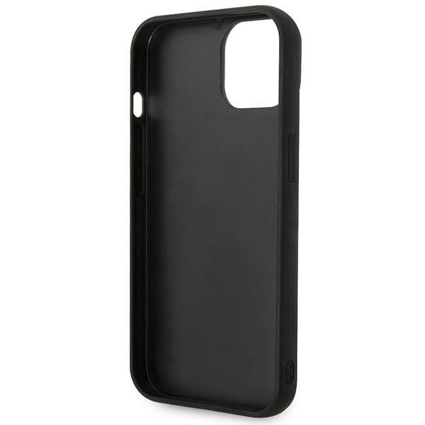 Karl Lagerfeld Quilted Puffy Ikonik Piin - dėklas iPhone 14 (juodas)