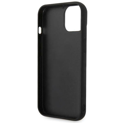 Karl Lagerfeld Quilted Puffy Ikonik Piin - dėklas iPhone 14 (juodas)