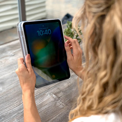 STM OPP – Dėklas skirtas iPad Air 13" M3 (2025) / M2 (2024) (pilka)