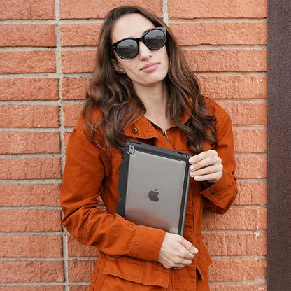 STM Dux Shell Duo - dėklas skirtas iPad 10.2 colio (2021) / 8 (2020) / 7 (2019) (juodas)
