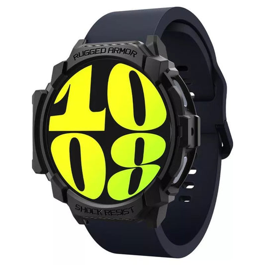 Spigen Rugged Armor - dėklas, skirtas Samsung Galaxy Watch 7 44 mm (matinė juoda)