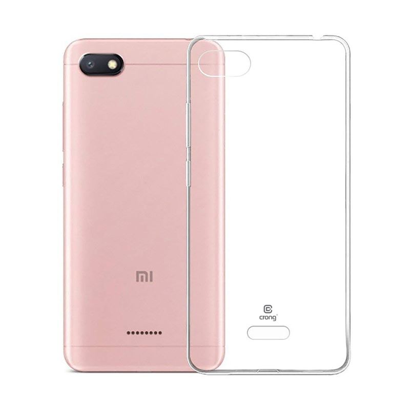 Crong Krištolinis Plonas Apsauginis Dėklas, skirtas Xiaomi Redmi 6A (skaidrus)