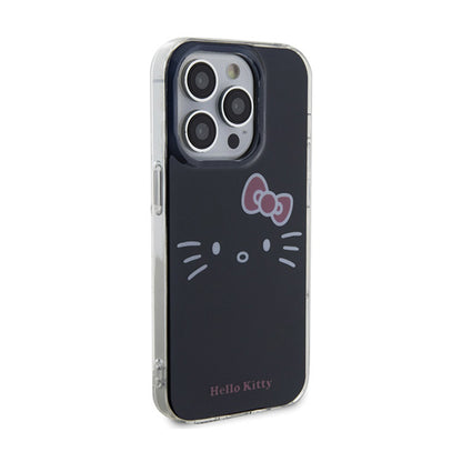 Hello Kitty IML Kitty Face – iPhone 13 Pro dėklas (juodas)