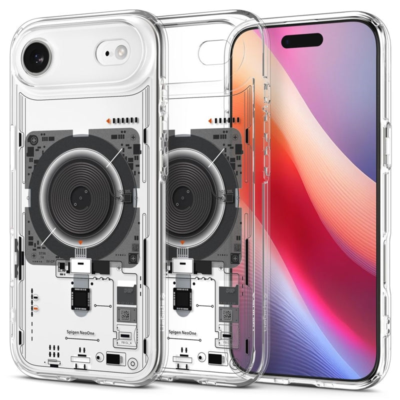Spigen Ultra Hybrid Mag MagSafe dėklas, skirtas iPhone Air (Neo One)